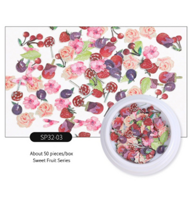 Accesorios de Uñas con Diseños de Flores, Insectos, Mariposas y Osos - Image 3
