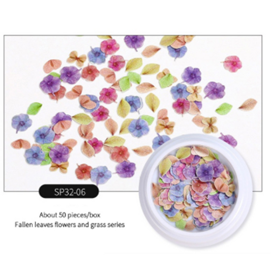 Accesorios de Uñas con Diseños de Flores, Insectos, Mariposas y Osos