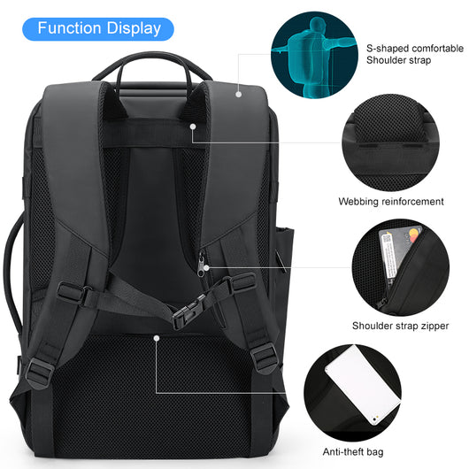 Mochila Ejecutiva Multifuncional para Negocios, Escuela y Viajes - Image 4
