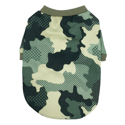Suéter Polar Camuflaje para Perros - Abrigo Cálido y Elegante