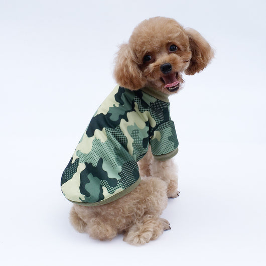 Suéter Polar Camuflaje para Perros - Abrigo Cálido y Elegante - Image 5