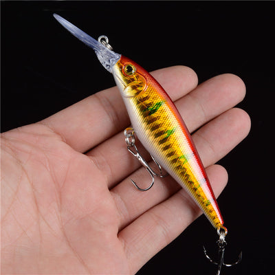 Señuelo de Pesca 3D con Ojo Fijo Lumino Chubby Artificial - Image 6