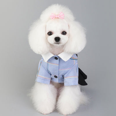 Ropa a Juego para Perros - Traje Estudiante Primavera Verano - Image 16