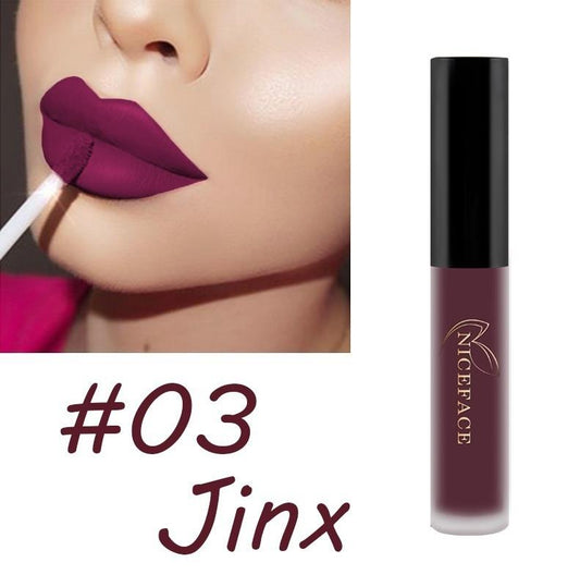 Labial Líquido Mate Waterproof de Larga Duración NICEFACE - Image 2