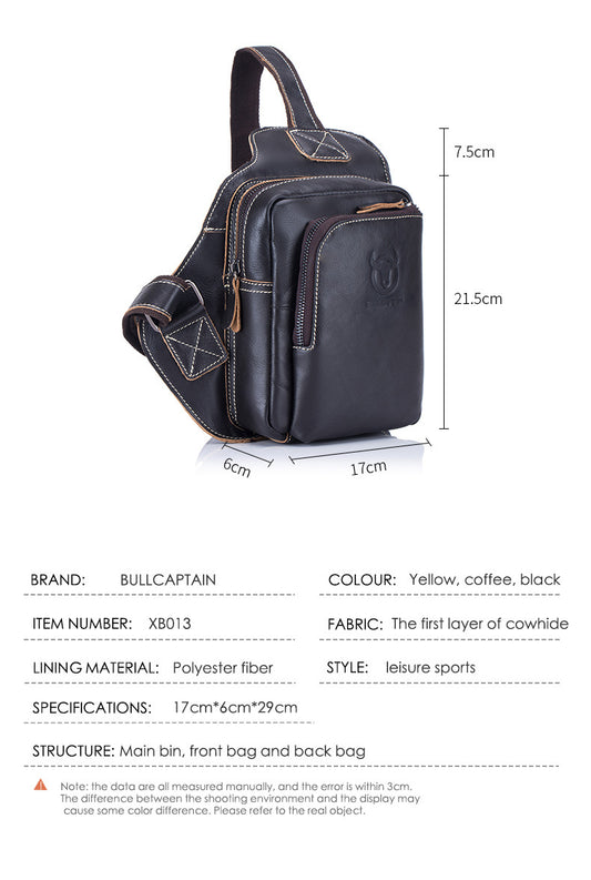 Bolsa Mensajero Deportiva de Un Solo Hombro para Hombre - Image 2