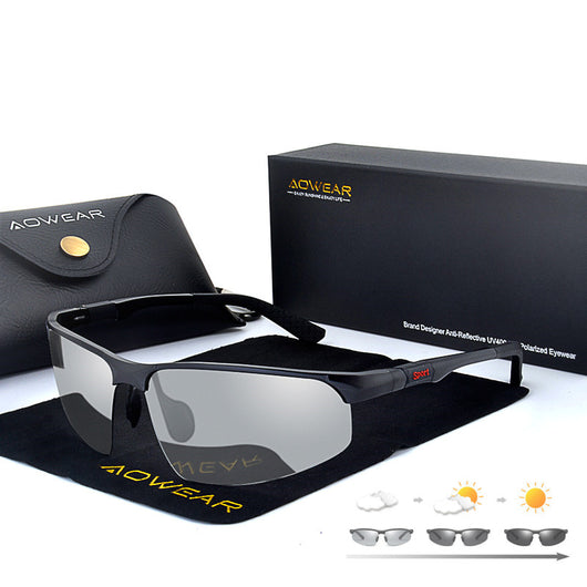 Gafas Polarizadas de Aluminio-Magnesio para Conducir y Andar en Moto - Image 6