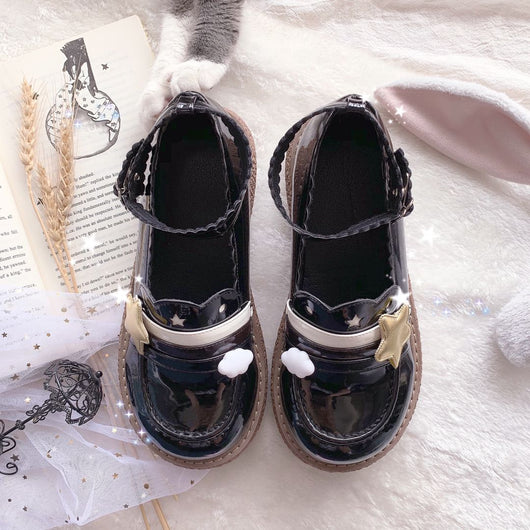 Zapatos Escolares Lolita de Cabeza Redonda Estilo Japonés - Image 8