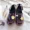 Zapatos Escolares Lolita de Cabeza Redonda Estilo Japonés