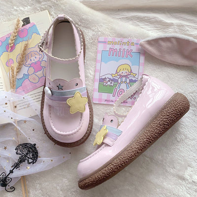 Zapatos Escolares Lolita de Cabeza Redonda Estilo Japonés - Image 4