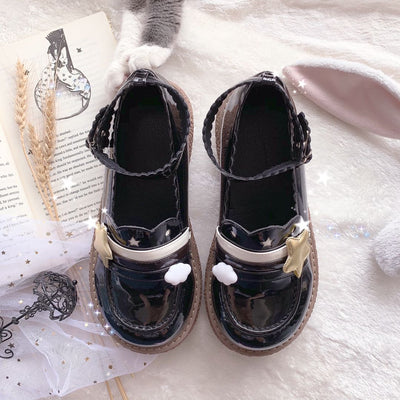 Zapatos Escolares Lolita de Cabeza Redonda Estilo Japonés - Image 3