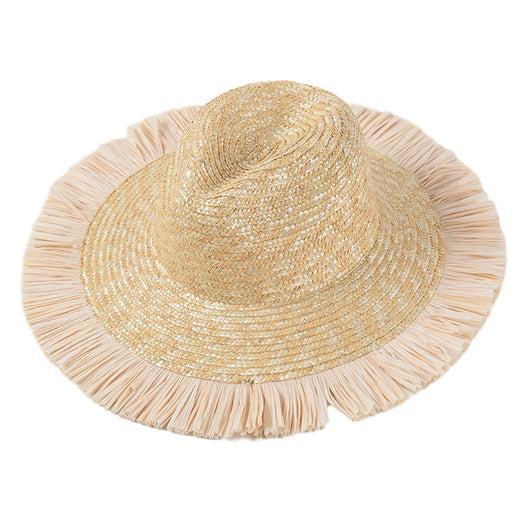 Sombrero de Ala Ancha Protección Solar Estilo Vacacional Playa - Image 8