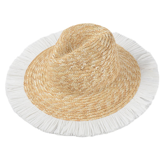 Sombrero de Ala Ancha Protección Solar Estilo Vacacional Playa - Image 9