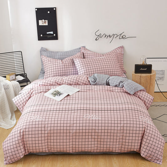 Juego de Cama de Algodón Twill para Estudiantes