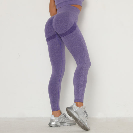 Leggins Yoga Cintura Alta Elásticos sin Costuras Secado Rápido Mujer - Image 8