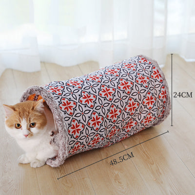 Carpa Interactiva para Gatos con Agujeros de Juego - Image 5