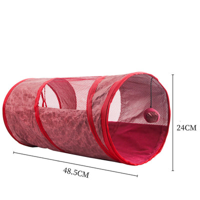 Carpa Interactiva para Gatos con Agujeros de Juego - Image 3