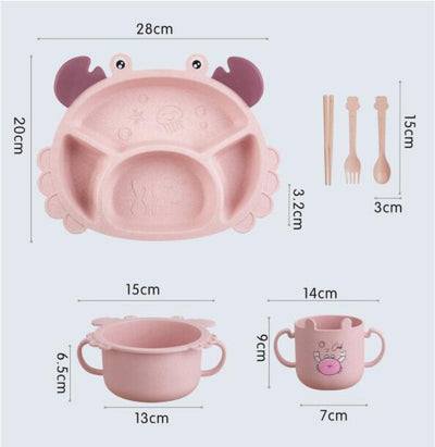 Set de Cubiertos Infantiles con Forma de Cangrejo - 6 Piezas - Image 9
