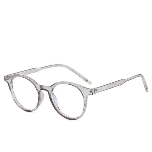 Round Tortoise Anti Blue Light Glasses - Trendy Flat Design