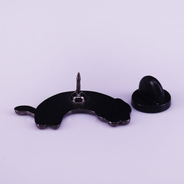 Pin Broche Gato Arcoíris con Brillo - Joya Creativa para Solapa