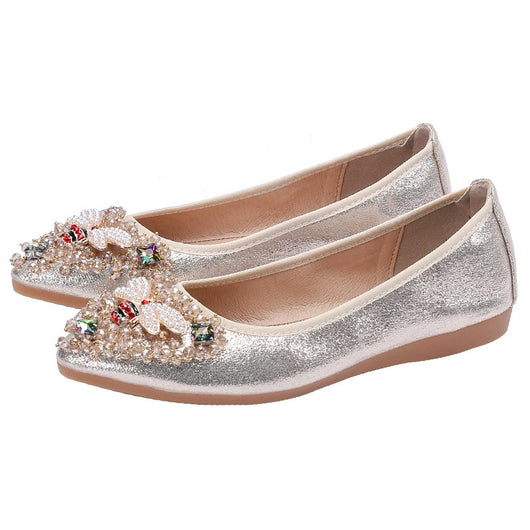 Zapatos Casuales para Mujer con Strass Estilo Coreano - Image 5