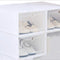 Branco 10 Caixas 33 x 24x13 cm