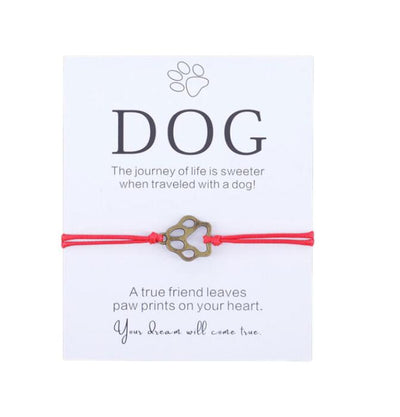 Pulsera de Amistad con Patita de Perro - Regalo para Amantes de Mascotas - Image 10