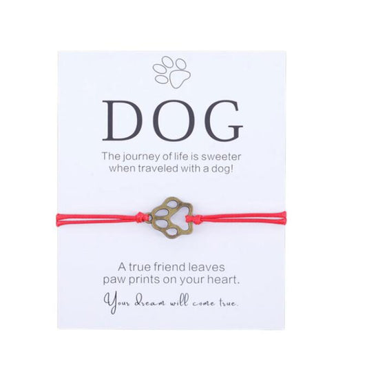Pulsera de Amistad con Patita de Perro - Regalo para Amantes de Mascotas - Image 10