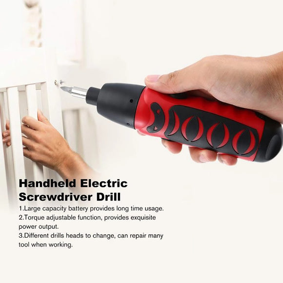 Taladro Atornillador Eléctrico Profesional Multifunción
