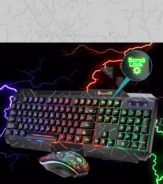 Set Teclado y Ratón Gaming 4D con Iluminación RGB - Image 14