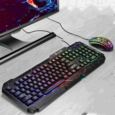 Set Teclado y Ratón Gaming 4D con Iluminación RGB - Image 10