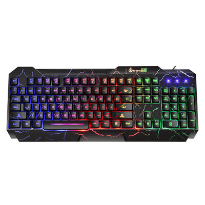 Set Teclado y Ratón Gaming 4D con Iluminación RGB - Image 9