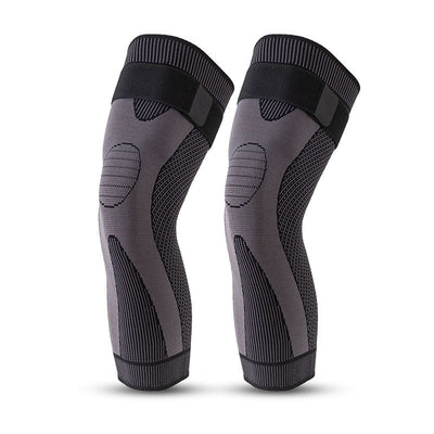 Rodilleras Deportivas con Correas Largas - Protección Antideslizante para Running y Fitness - Image 3