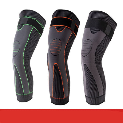Rodilleras Deportivas con Correas Largas - Protección Antideslizante para Running y Fitness - Image 4