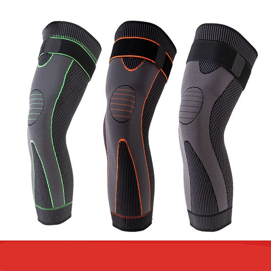 Rodilleras Deportivas con Correas Largas - Protección Antideslizante para Running y Fitness - Image 4