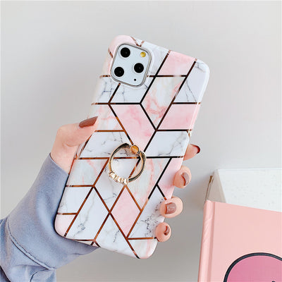 Soporte Anillo para Teléfono Móvil - Diseño Romboidal con Funda Suave - Image 4