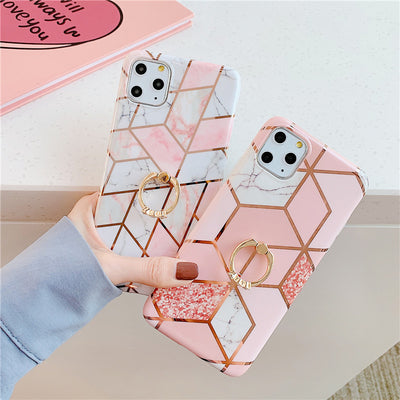 Soporte Anillo para Teléfono Móvil - Diseño Romboidal con Funda Suave - Image 6