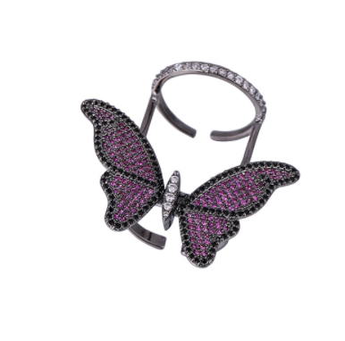 Anillo Mariposa Ajustable