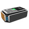 Alarm Clock with Wireless Charging, Bluetooth, and FM Radio