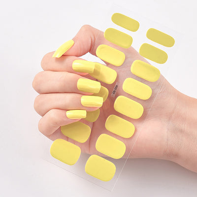 Calcomanías de Uñas Adhesivas Impermeables con Letras y Colores - Image 5