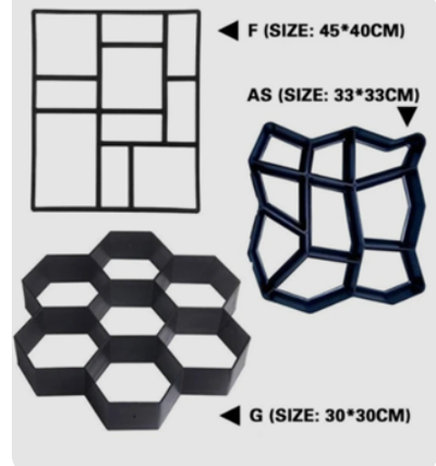 Molde Hexagonal Ultraligero para Pavimento de Jardín DIY - Image 6
