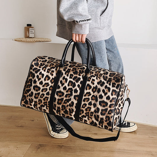 Bolso Estampado Leopardo Tendencia Europa y América - Image 4