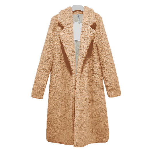 Cardigan de Lana Merino Largo Suelto para Mujer - Image 10