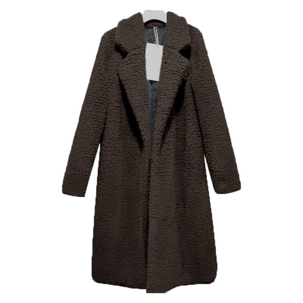 Cardigan de Lana Merino Largo Suelto para Mujer