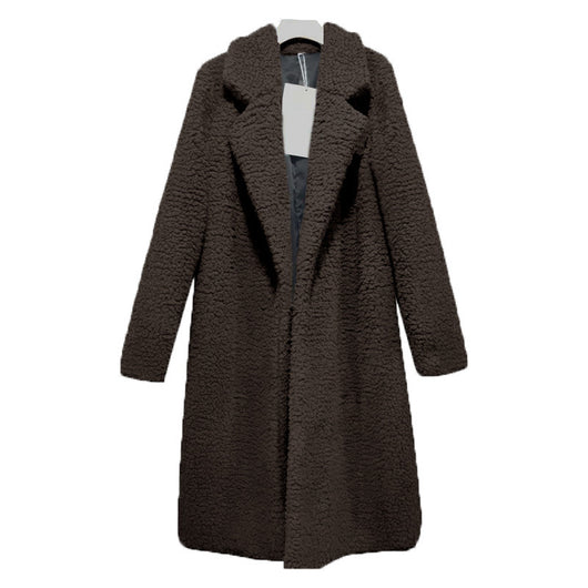 Cardigan de Lana Merino Largo Suelto para Mujer