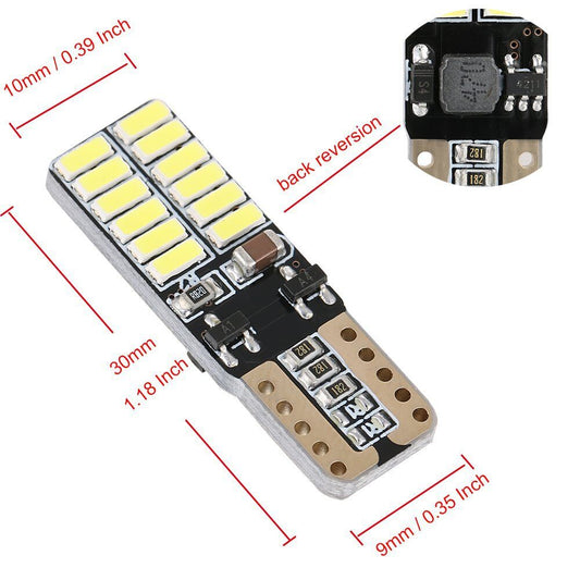 Bombilla LED T10 4014 24SMD para Luz de Giro Lateral - Image 2