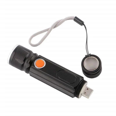 Linterna LED COB T6 Recargable por USB - Luz Potente y Portátil - Image 5