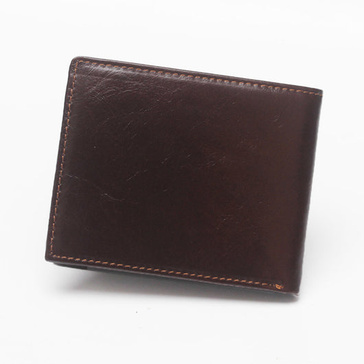 Cartera de Cuero para Hombre con Diseño Retro Grabado y Protección Antimagnética - Image 10