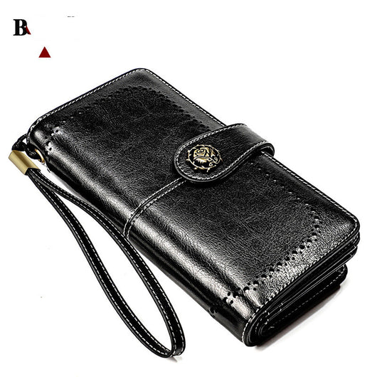 Cartera Larga para Mujer en Cuero Genuino Suave - Image 20