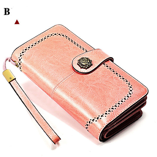Cartera Larga para Mujer en Cuero Genuino Suave - Image 15