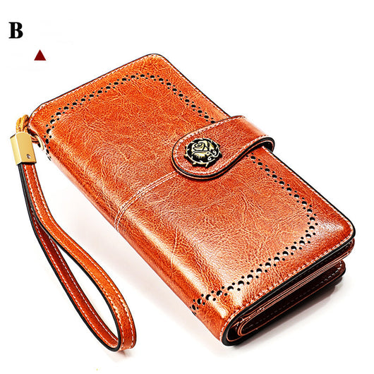 Cartera Larga para Mujer en Cuero Genuino Suave - Image 18